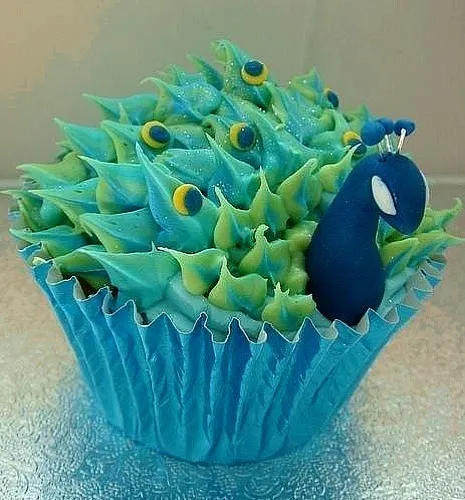 cupcake peacock|Micheleさん