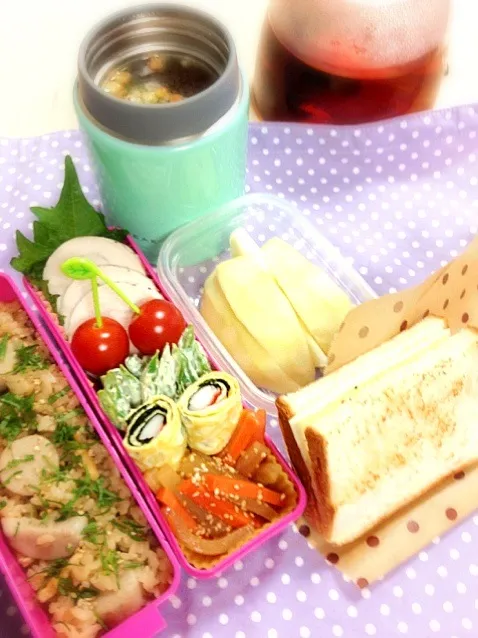 いつものお弁当🍒|麻希さん