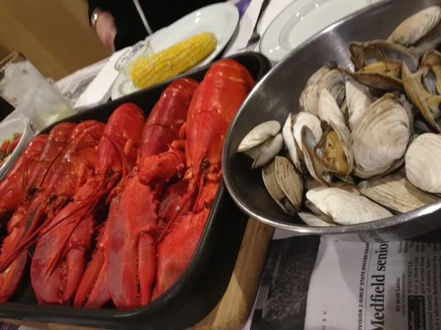 Maine lobster and steamers|Lee Annさん