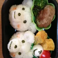 白クマちゃん弁当|しいさん