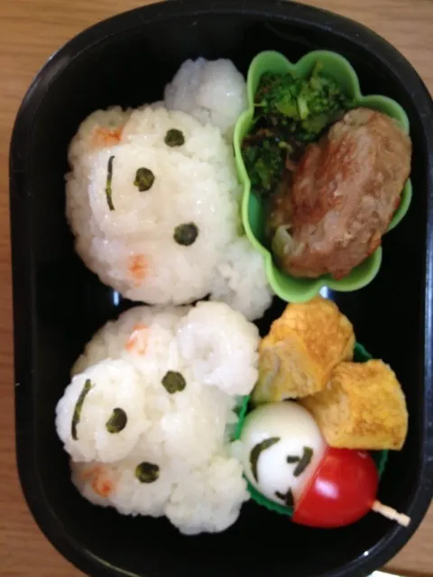 白クマちゃん弁当|しいさん