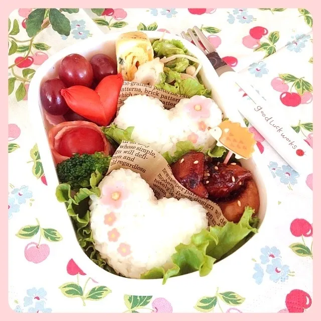 Snapdishの料理写真:🌸娘のお弁当🌸（11/21）|はりねずみさん