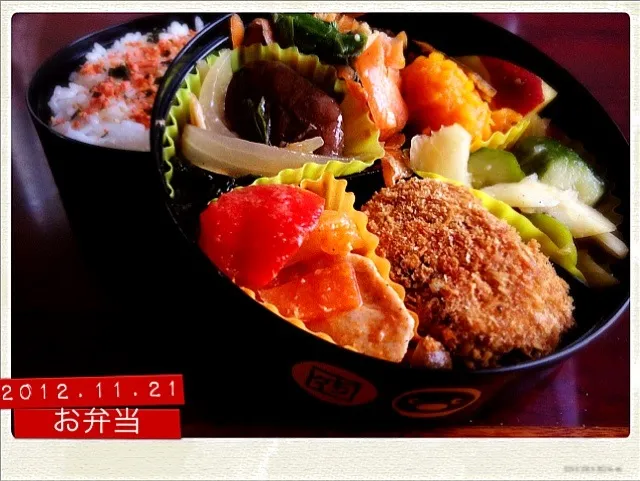 Snapdishの料理写真:2012.11.21 お弁当|もるとカッツォさん