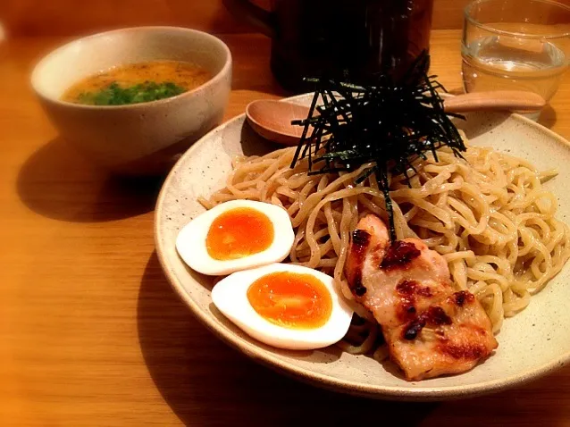 鶏ポタ塩玉つけ麺|hirotomoさん