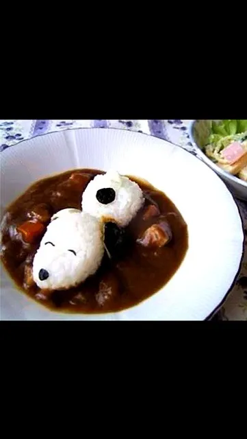 lunch.. カレー☺😊|AnJ... いただき🌺さん