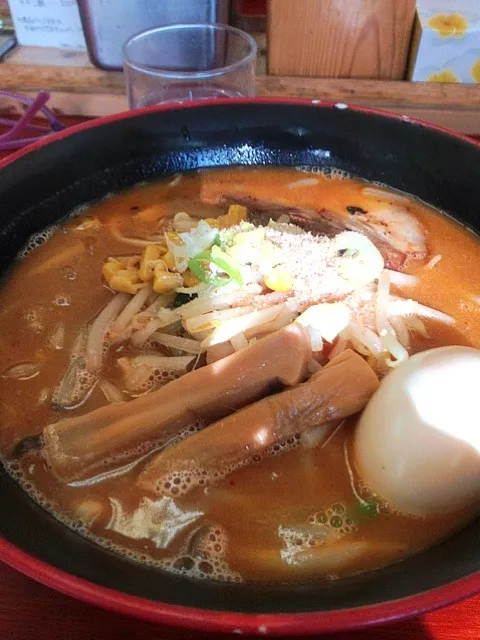 らぁめん こもん 味噌ラーメン赤味噌|宮里砂智子さん