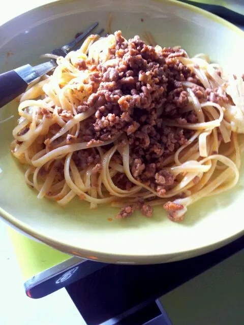 Snapdishの料理写真:Tallarines Carbonara|Noeliaさん