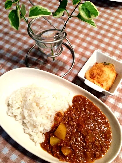 ドライカレー＊揚げ出し豆腐|彩子さん