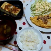 とんぺいやき、豆腐ステーキ|ひらりさん