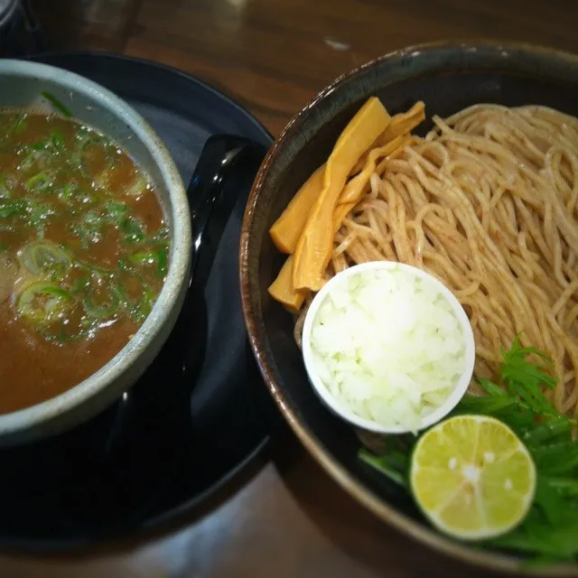 今日は味玉魚貝鶏つけ麺|ましゃさん