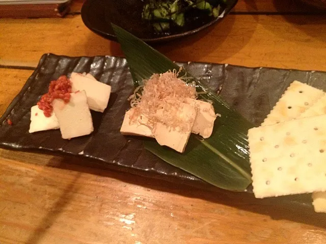 クリームチーズの醤油漬けと味噌漬け|Asamiさん