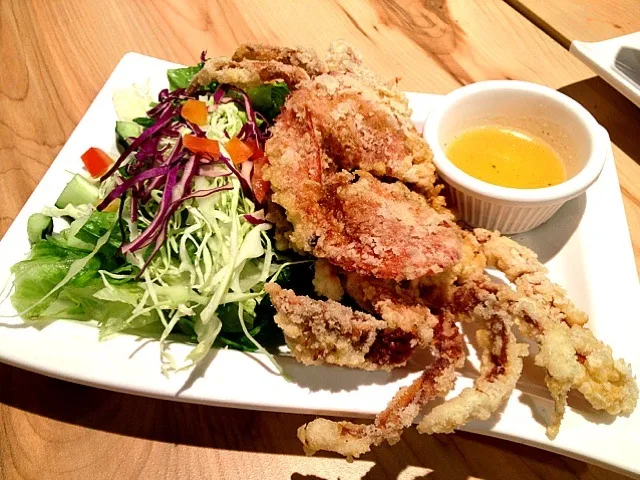 Snapdishの料理写真:Soft shell crab|huitianさん