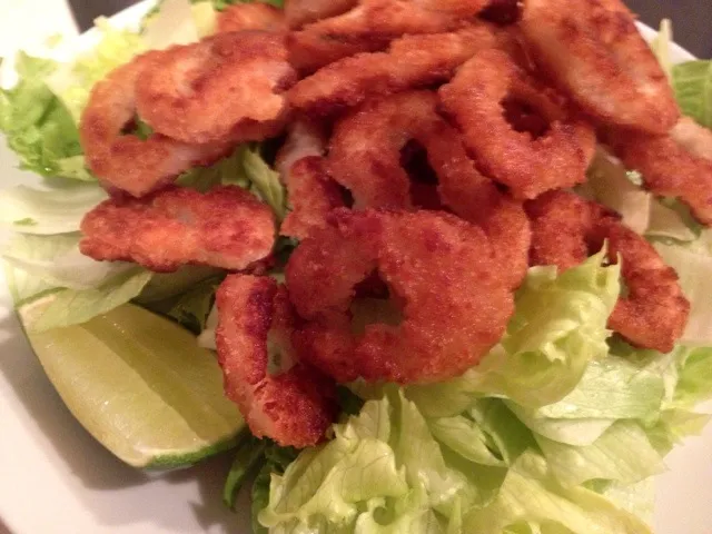 Fried calamari salad|Maiさん