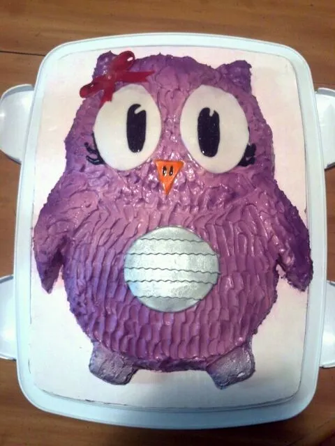 owl cake|laura kimesさん