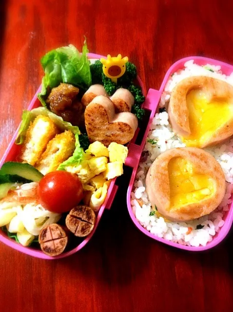 Snapdishの料理写真:通学弁当|marinaさん