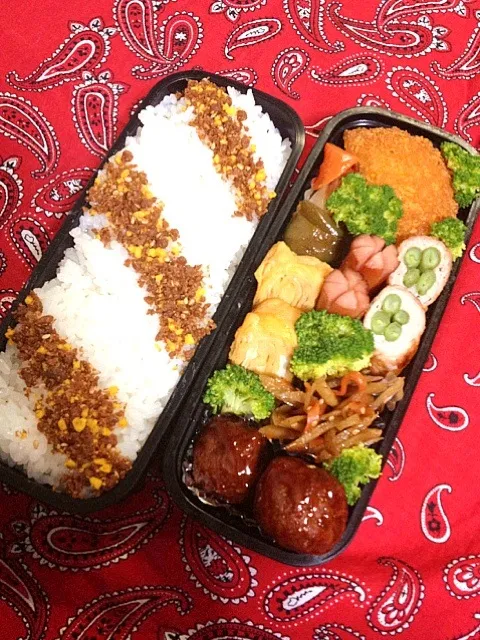 Snapdishの料理写真:中学生弁当🍱|へなさん