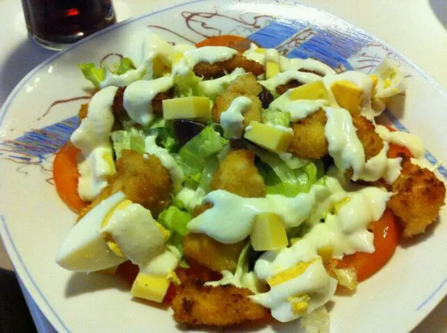 Ensalada con salsa de queso|Lorenzoさん