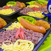 Snapdishの料理写真:いかそぼろ弁当|やはたさん