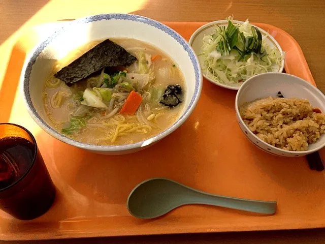 ラーメンのランチセット|村松典子さん