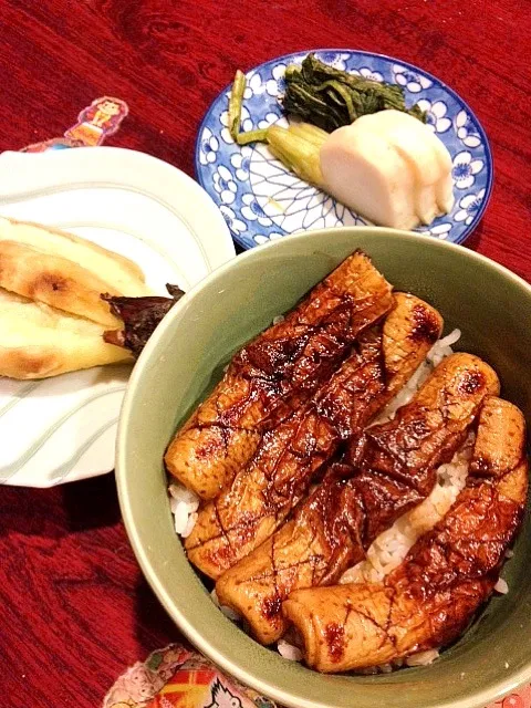 Snapdishの料理写真:竹輪の鰻丼風|どんまいさん