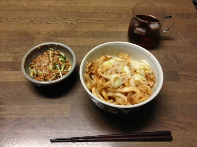 11/21 夕食  伊勢うどん|かほさん