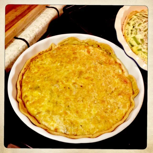 Chicken artichoke quiche|Alexandra Einessさん