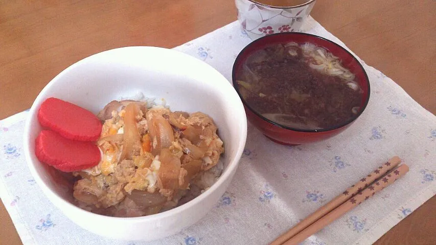 親子丼。|さとさん