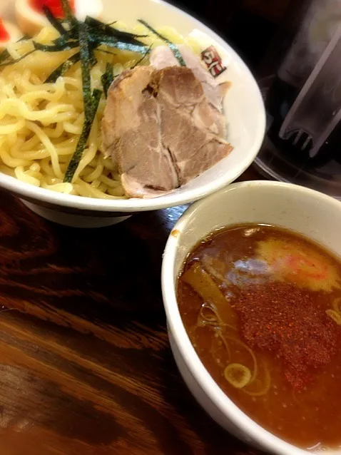 Snapdishの料理写真:特製つけ麺＠煮干しらーめん 玉五郎|ユーリーさん