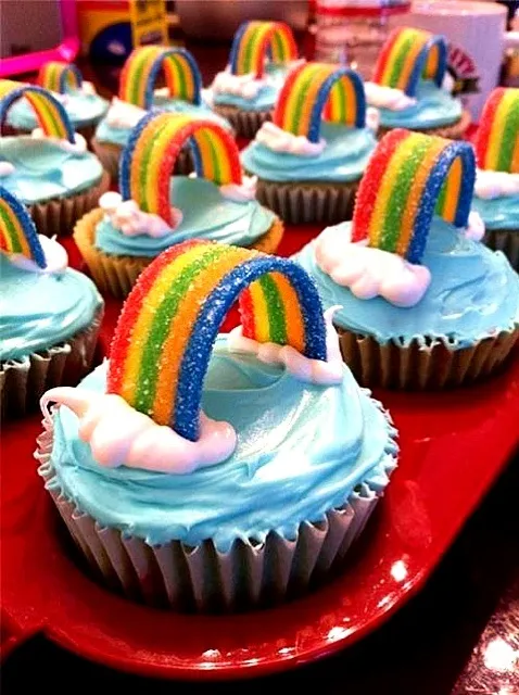 Rainbow Cup Cake|kittimawadeeさん