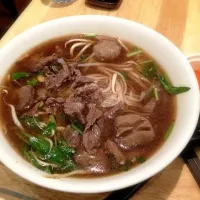 Snapdishの料理写真:Beef noodle soup at Bangkok Jam|huitianさん