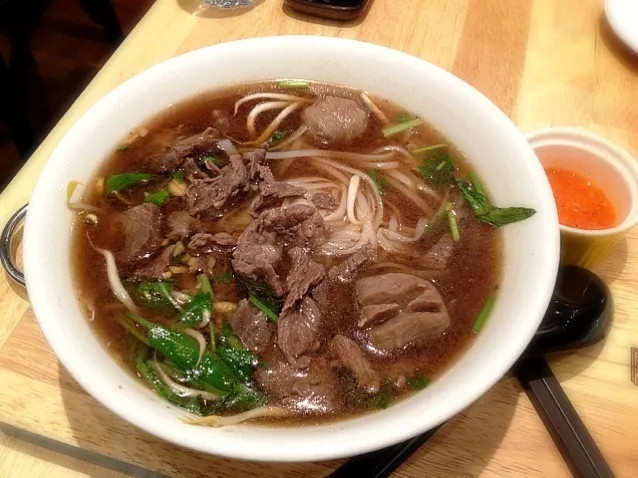 Snapdishの料理写真:Beef noodle soup at Bangkok Jam|huitianさん