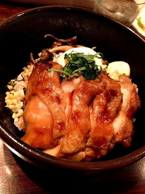 鶏の照り焼き丼|ちかさん