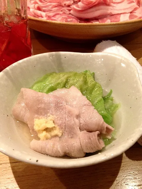 Snapdishの料理写真:ぼくの生姜鍋|よしみさん