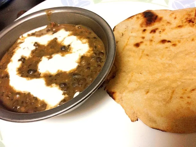 Dal makhani and tandoori roti|natasharavindranさん