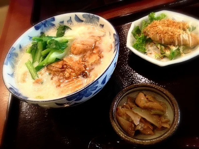 豆乳仕立ての鳥肉中華麺|黒岩未来さん