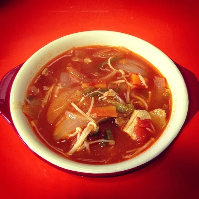 野菜たっぷりトマトスープ|みかさん