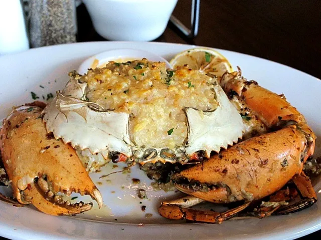 Garlic Risotto Stuffed Crab|Andy (All Taken By Me, For You)さん