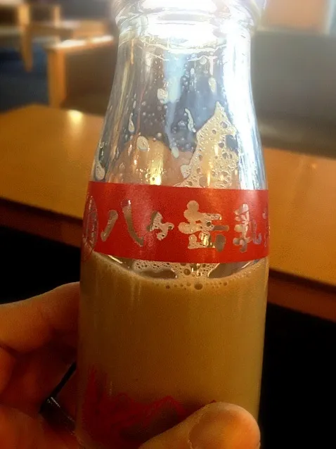 温泉でコーヒー牛乳|西川季宏さん