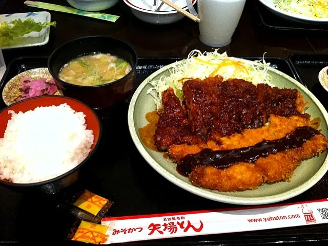 味噌カツ定食|くまがいじゅんこさん