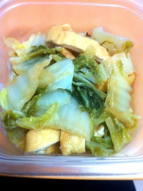 白菜と油揚げの炒め煮|澤田 佳さん