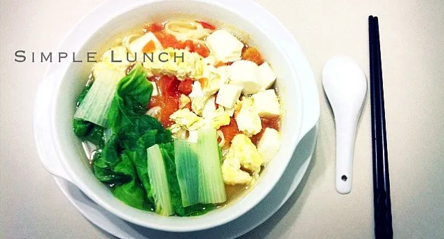 Tomato Tofu Noodle Soup|Jessica Hsuさん