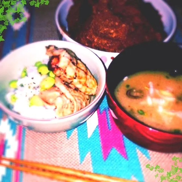 🍀natsuyamaさん家の枝豆わかめご飯🍀|おだんごさん