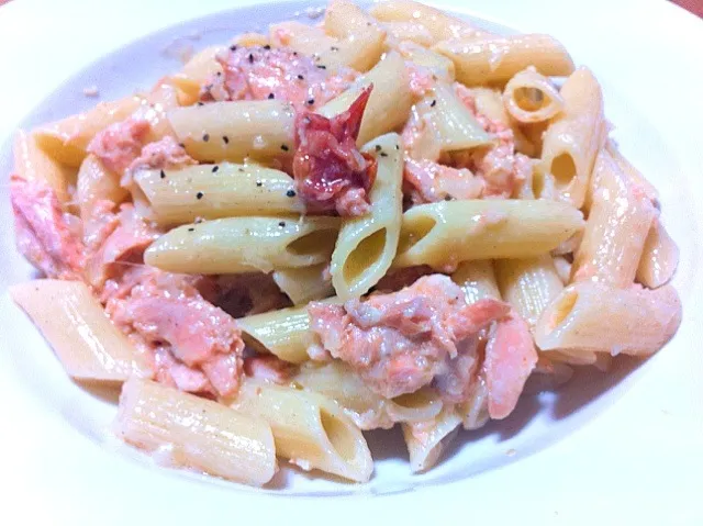 cream salmon penne|Masakiさん