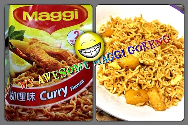 masak paling senang maggi goreng..|NainaDanishさん