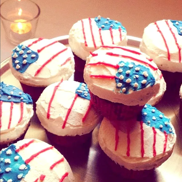 USA Cup Cake|kittimawadeeさん