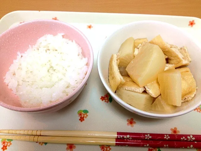 油あげと大根の煮物☆|おみさん