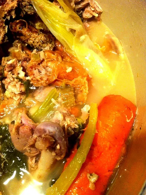 Turkey soup stock|kayoさん