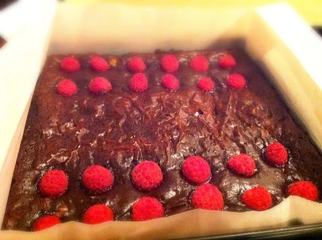 Raspberry brownie|cheesyさん