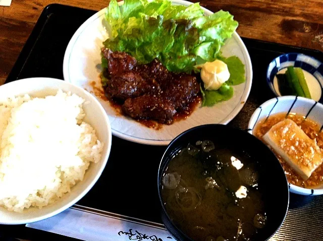 牛ハラミステーキ定食|Hajimeさん