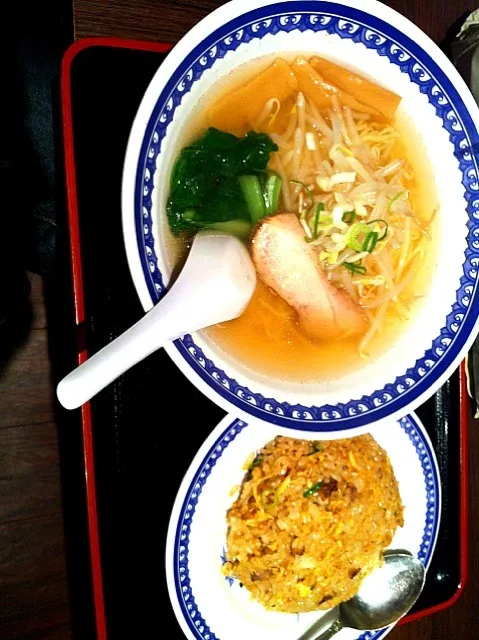 ラーメンとチャーハン|しなちくさん